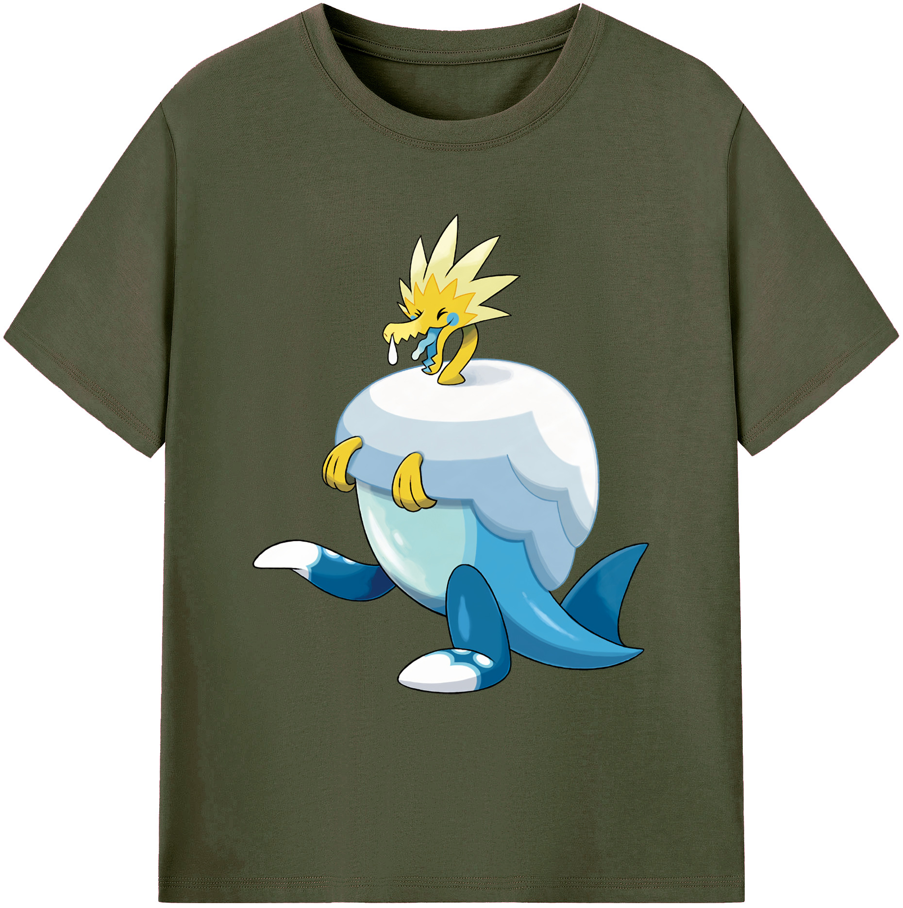 （画像用） ポケットモンスター Pokémon 綿100％ メンズ半袖Tシャツ｜肌触りやわらか＆通気性